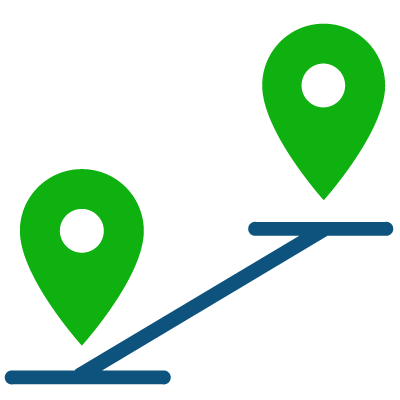 Reichweite IoT Technologie Icon