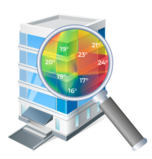 Temperaturüberwachung Smart Facility Management