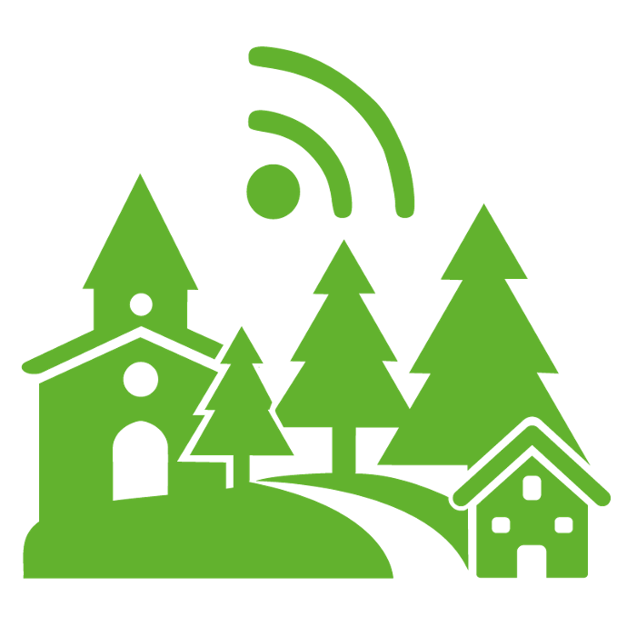 Smart Village Icon