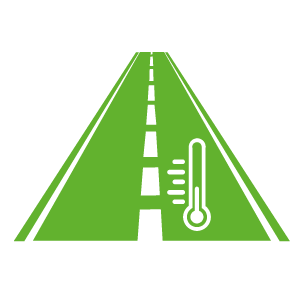 Road surface temperature measurement