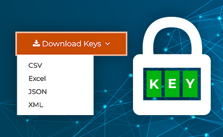 IoT Keys downloaden