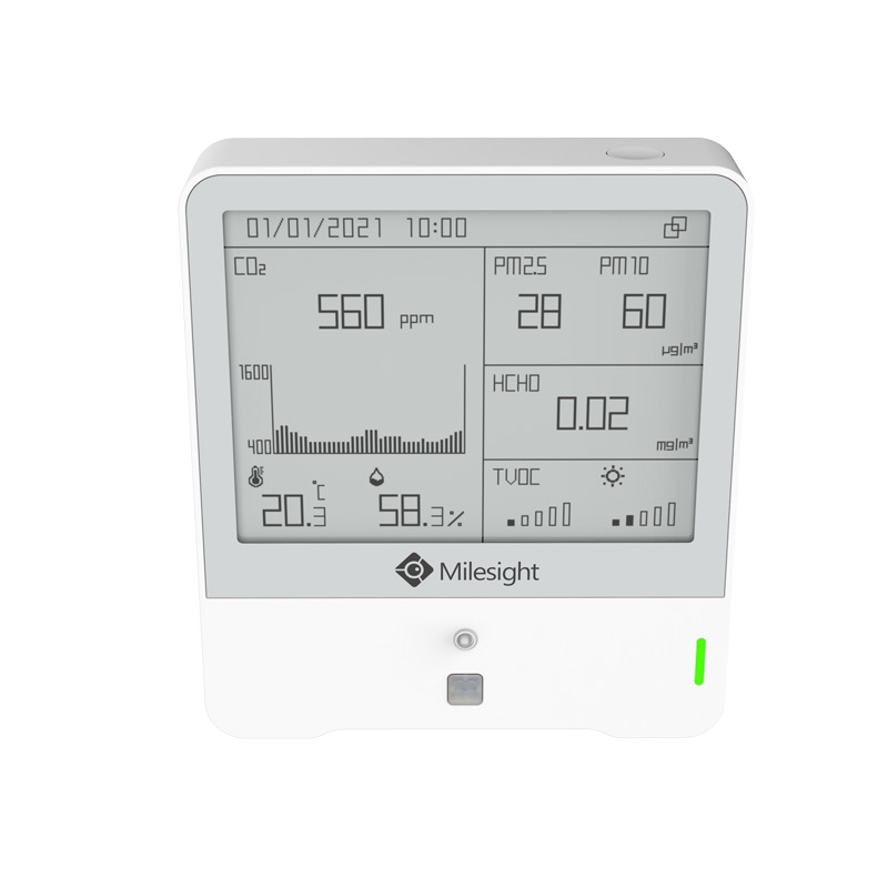 Milesight AM307-868 LoRaWAN Indoor Air Quality Sensor 7in1