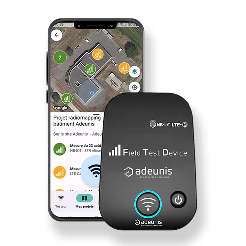 Adeunis ARF8393AAA NB-IoT/LTE-M Feldtester