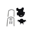 SCAN rail/mast mount adapter SS 1"-14NF 