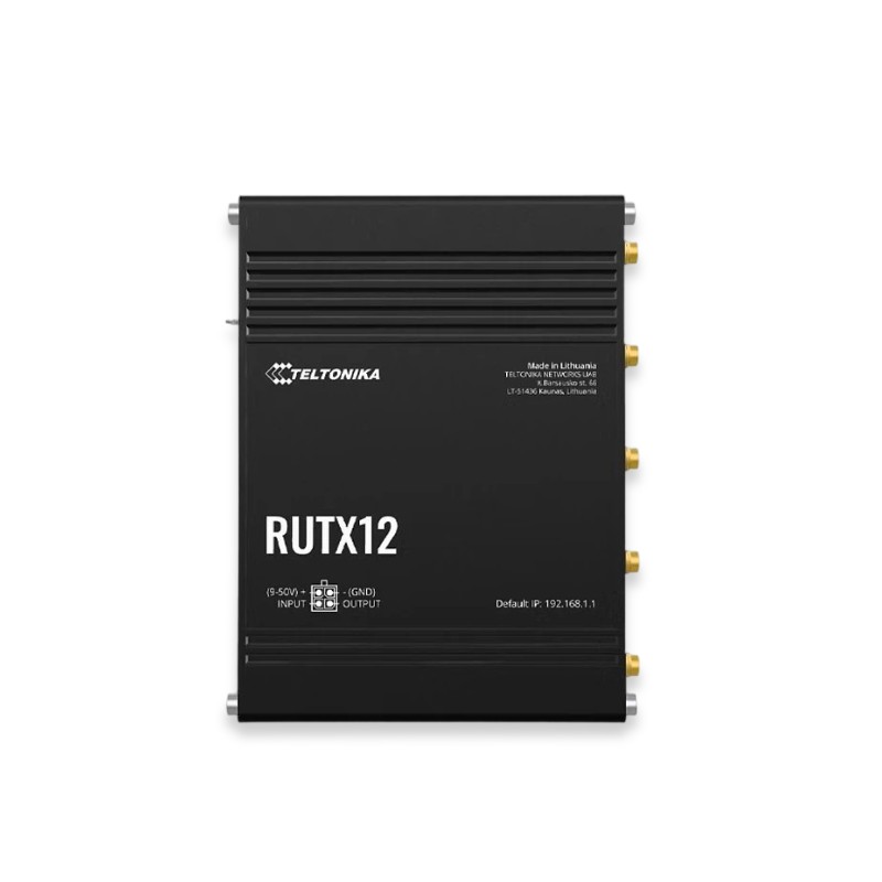 Teltonika RUTX12 industrieller LTE Cat 6 Router