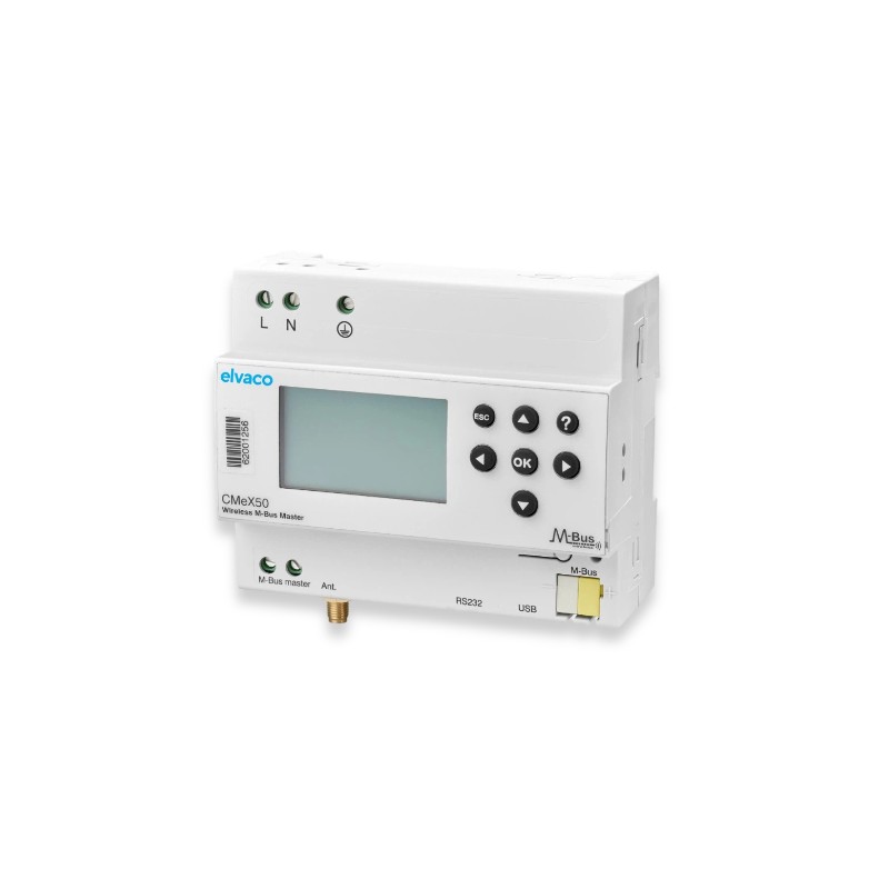 Elvaco CMeX50 Wireless M-Bus Receiver and Wired M-Bus Master