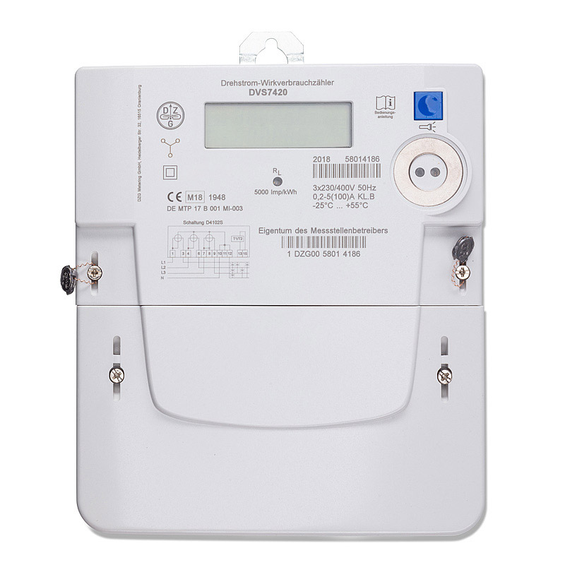 DZG DVS7420.2.G2 Electronic Three-Phase Meter