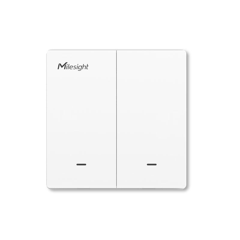 Milesight WS502 LoRaWAN Wall Switch 2-Button