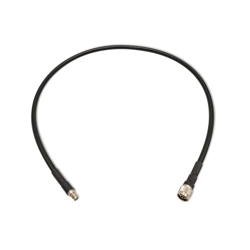 AOT400 Low Loss Antenna Cable N-Male Connector to RP-SMA-Male Connector, 1 Meter