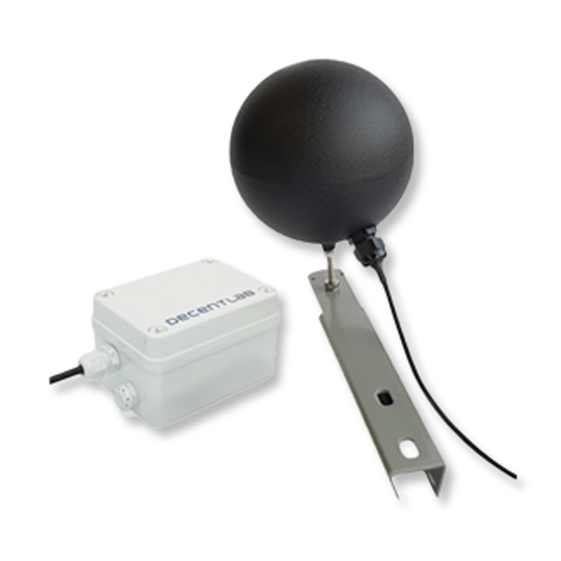 [DL-BLG-001] Decentlab Black Globe LoRaWAN Temperature Sensor