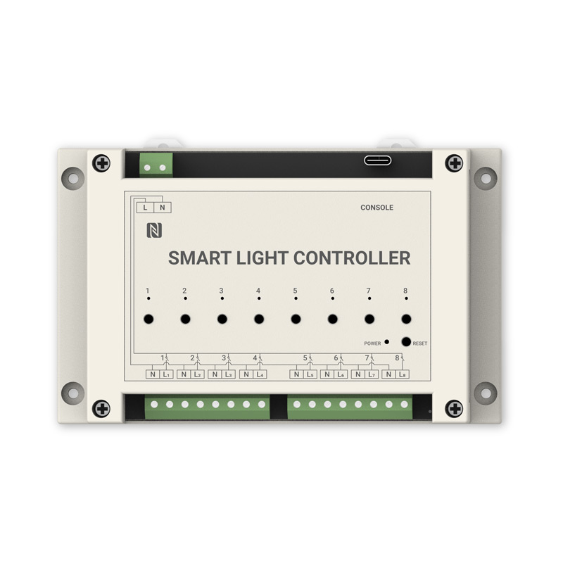 Milesight WS558-LN Smart Light Controller LN-Type with 8 Active Power Outputs