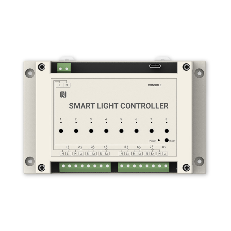 [MIL-WS558-868M-LN] Milesight WS558-LN Smart Light Controller LN-Type with 8 Active Power Outputs