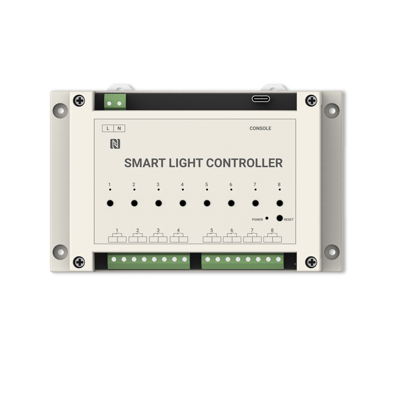 [MIL-WS558-868M-SWITCH] Milesight WS558-Switch Smart Light Controller Switch-Type with 8 Passive Switching Outputs