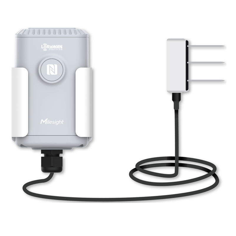 Milesight EM500 SMTC LoRaWAN Bodenfeuchtesensor (Temperatur, Leitfähigkeit)