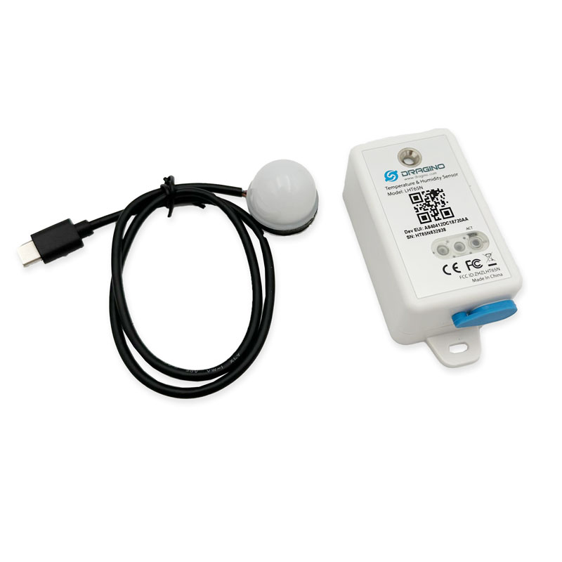Dragino LHT65N-E5 LoRaWAN Temperature sensor (humidity, lighting)