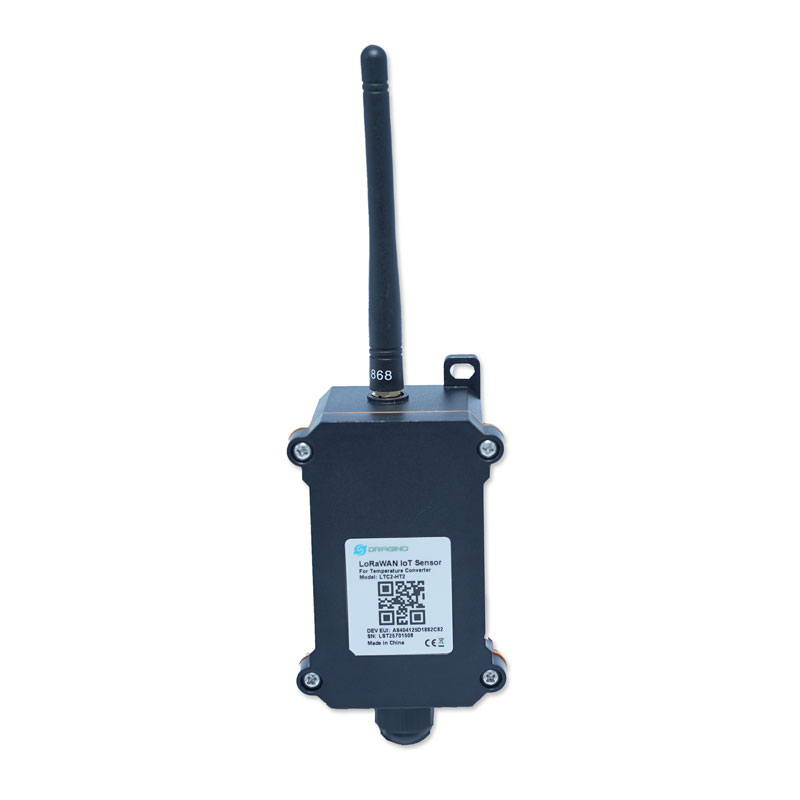 Dragino LCT2-HT LoRaWAN temperature transmitter with two probes 