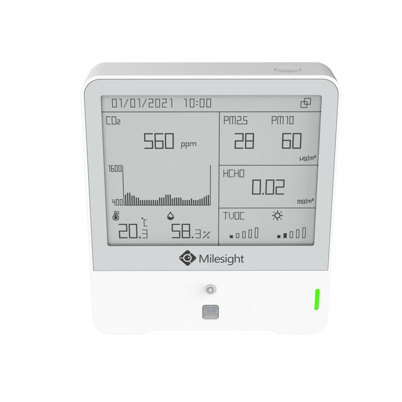 Milesight AM319 LoRaWAN Klasse C Luftqualitätssensor 9in1