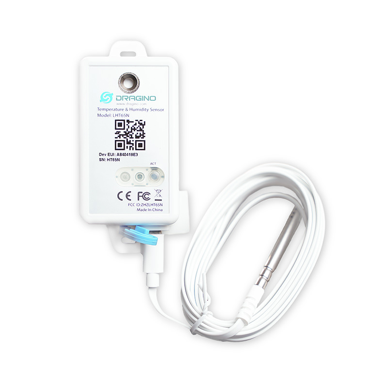 Dragino LHT65N-E31F LoRaWAN Temperatur- und Feuchtigkeitssensor