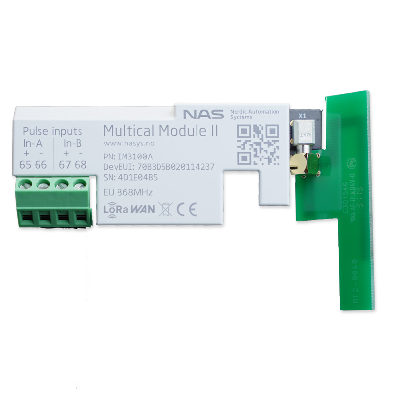 NAS IM3100 A LoRaWAN Multical Module II