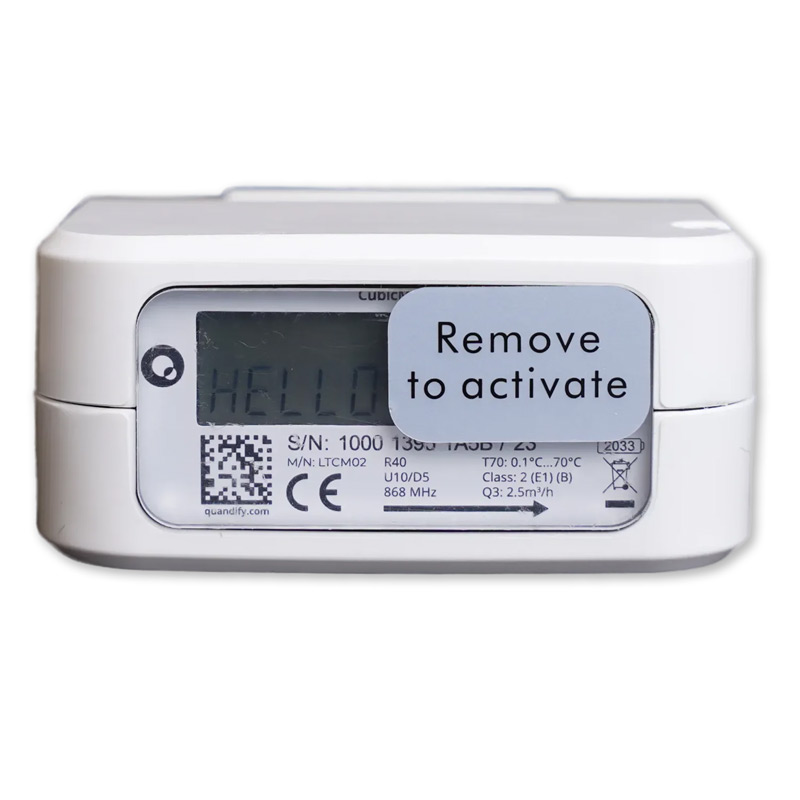 Quandify LTCM02-C LoRaWAN CubicMeter für Kupfer-Rohre