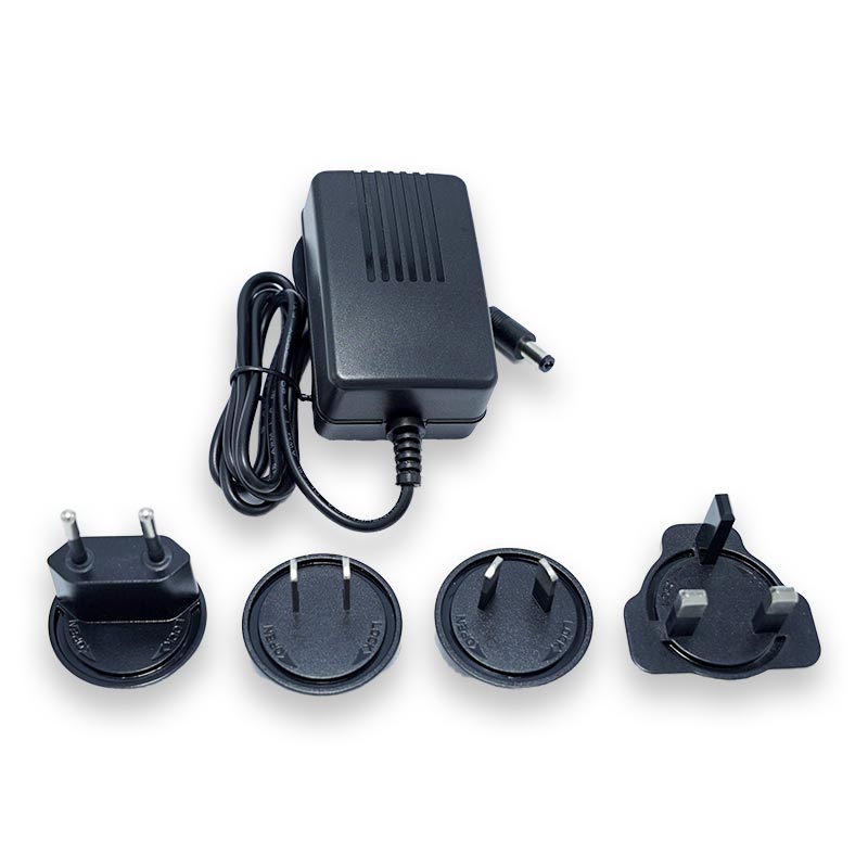 RAK 920429 Netzteil 12V-2A/DS/Mehrfachstecker für EU/UK/US/AU