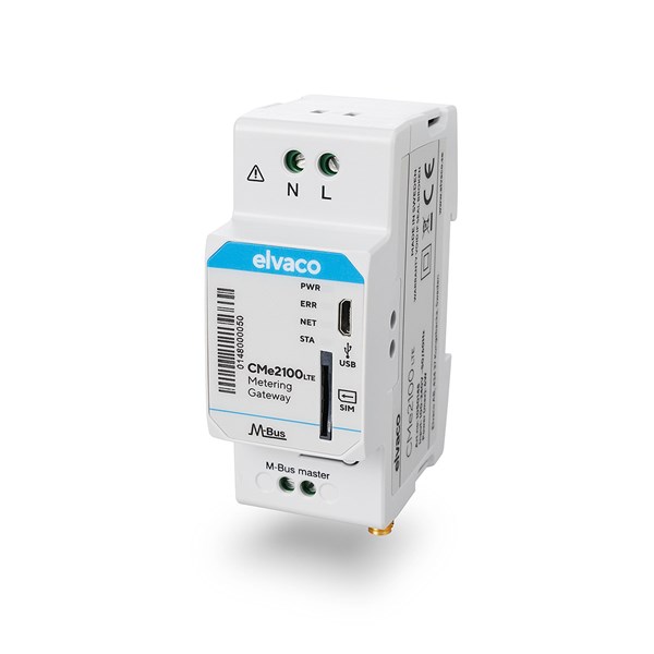 Elvaco CMe2100 LTE M-Bus Metering Gateway for Mobile Networks
