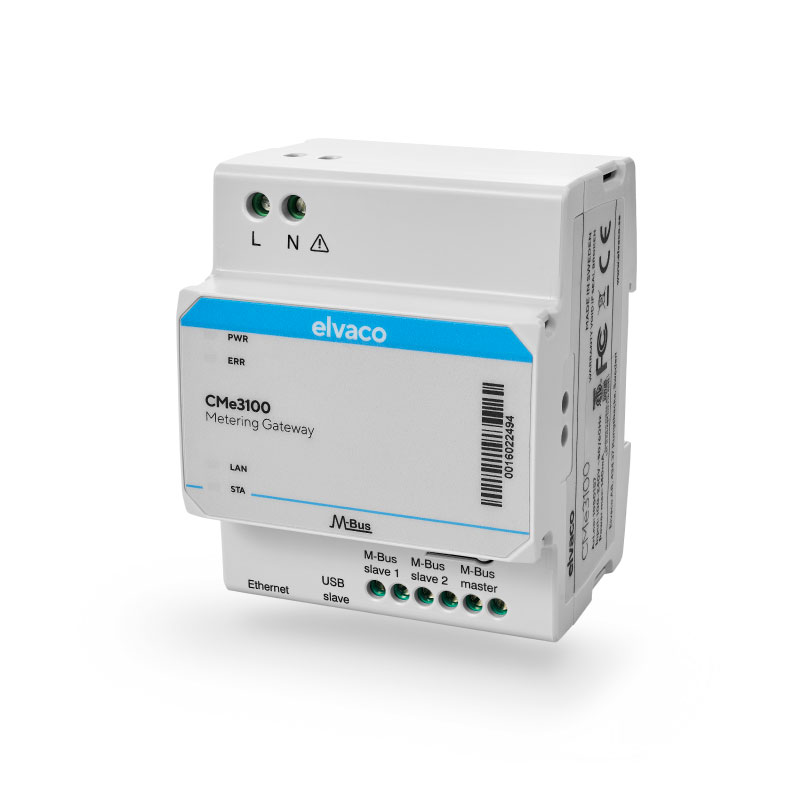 Elvaco CMe3100 M-Bus Metering Gateway for Landline Phone Network