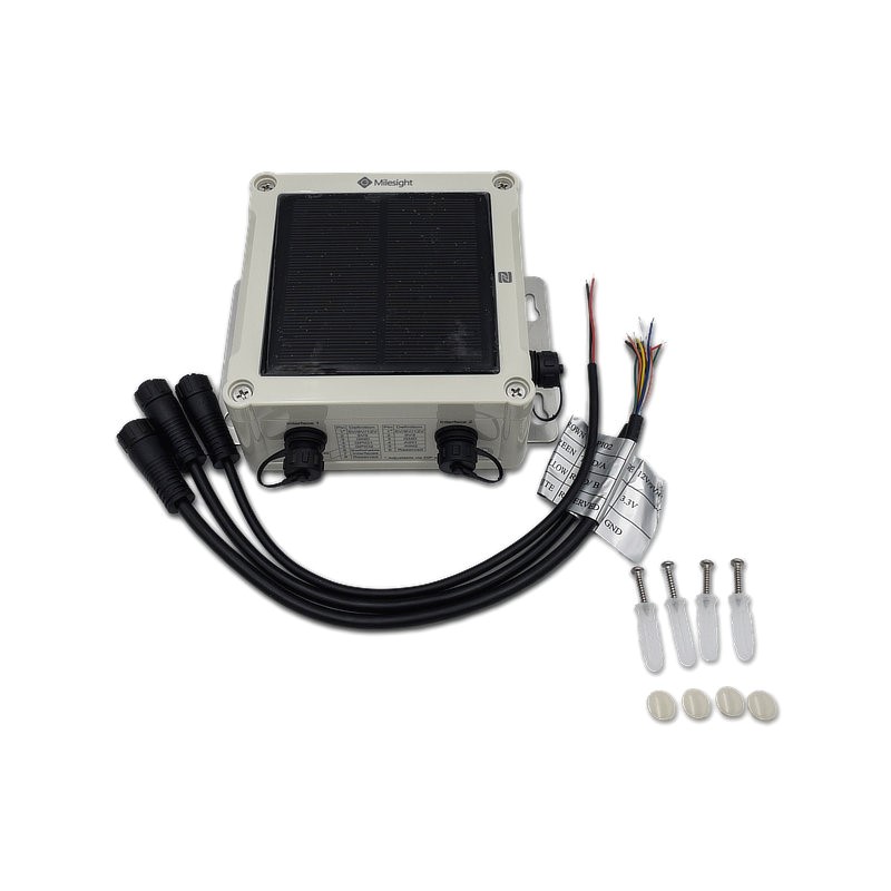 [MIL-UC501-868M] Milesight UC501 Multi Schnittstelle Controller (Solar) (LoRaWAN)