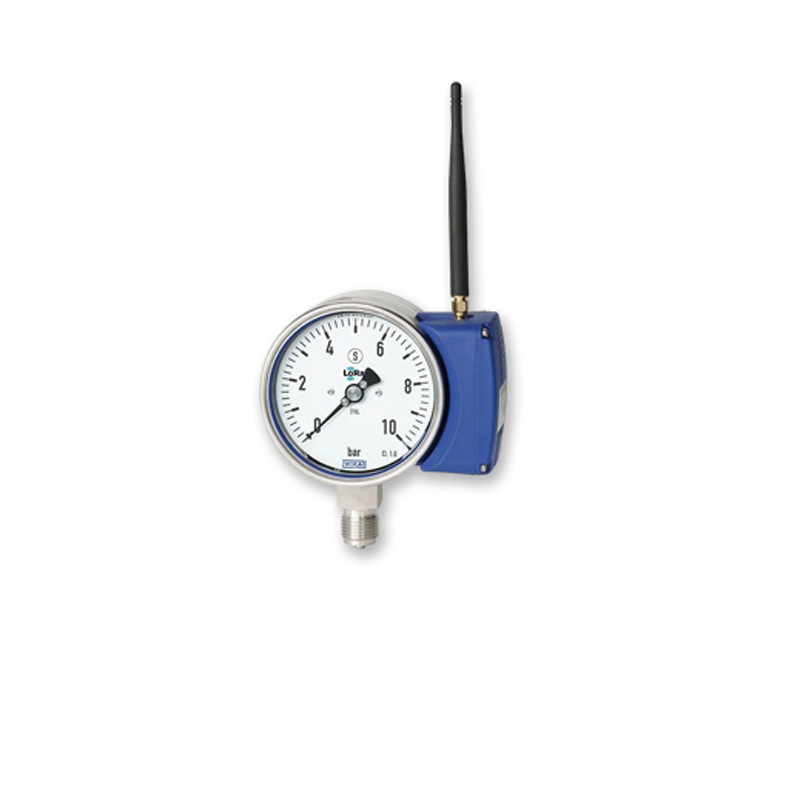 WIKA PGW23.100 LoRaWAN Bourdon Tube Pressure Gauge with Wireless Output