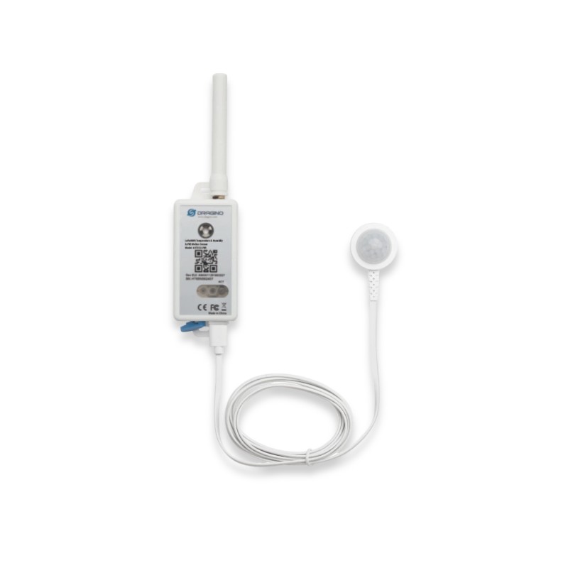 [DG-LHT65S-PIR] Dragino LHT65S LoRaWAN PIR Sensor (Temperatur, Luftfeuchtigkeit, Bewegungssensor)