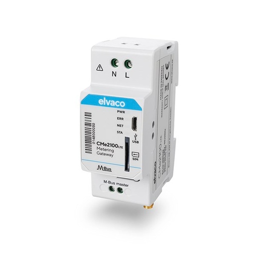 Elvaco CMe2100 LTE M-Bus Metering Gateway for Cellular Network