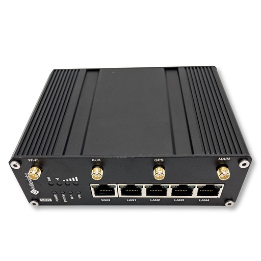 [MIL-UR35-L04EU-G-P-W] Milesight UR35-L04EU-G-P-W Industrieller 4G Mobilfunk Router Pro mit GPS, WiFi und PoE