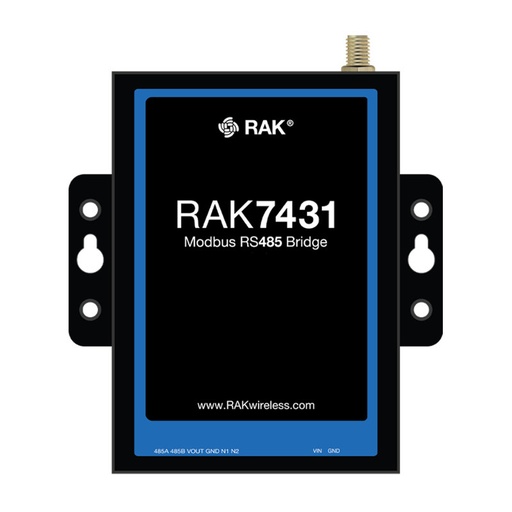 [RAK-7431] RAK7431 WisNode Bridge Serial Modbus RS485 Konverter