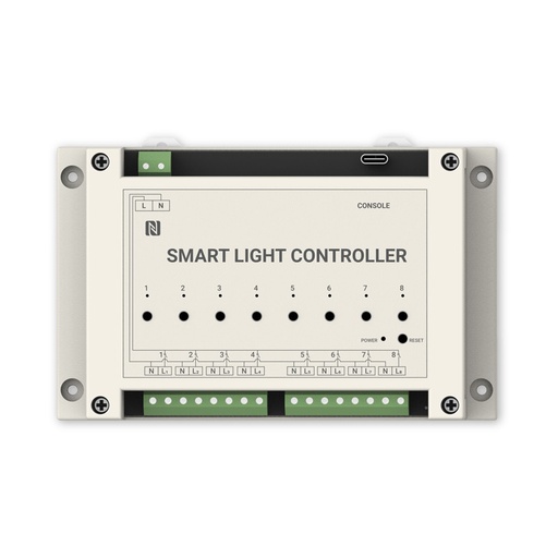 [MIL-WS558-868M] Milesight WS558-LN Smart Light Controller LN-Type mit 8 aktiven Stromausgängen